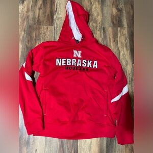 Nebraska hoodie. NWOT. Size Large